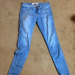 Light wash jeans